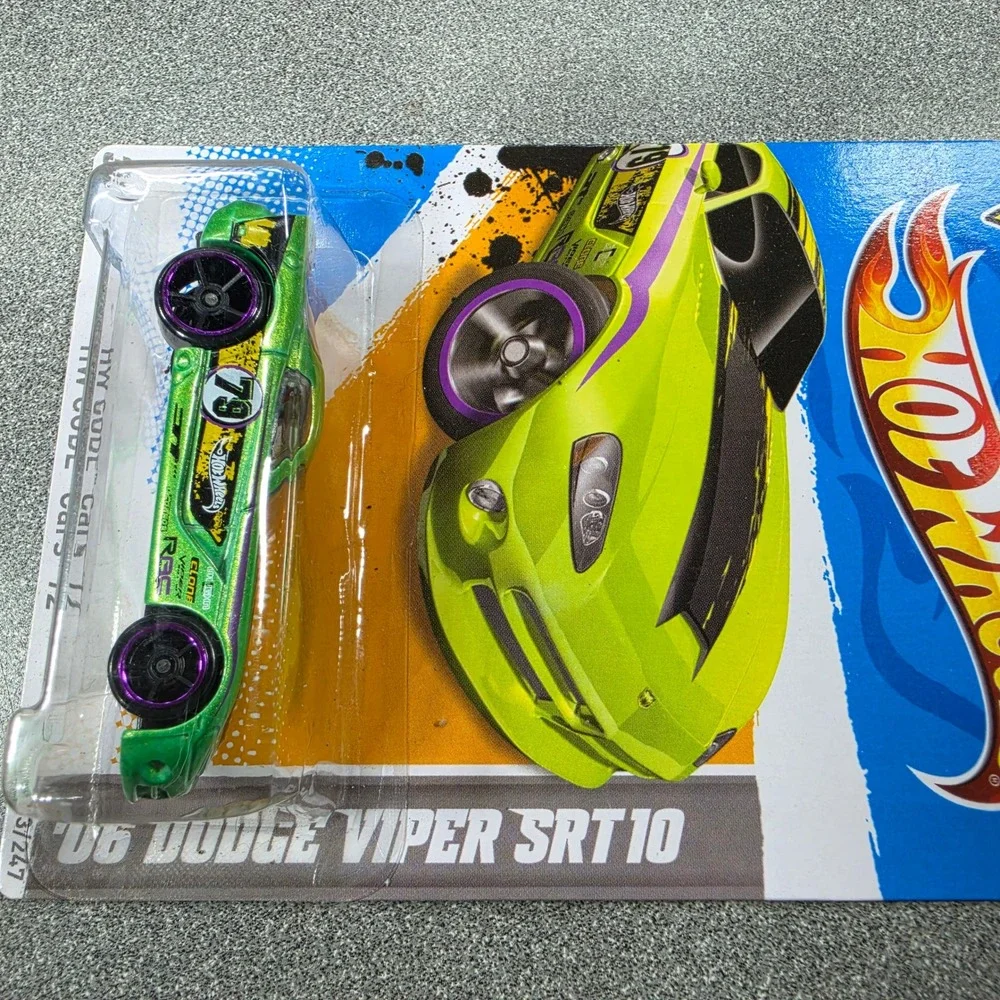 Hot Wheels Diecast Lot 3 2012 Dodge Viper SRT10 Jet Threat 4.0 Tread Air New NIB